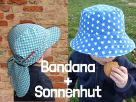 Bandana + Sonnenhut von Windschnittich