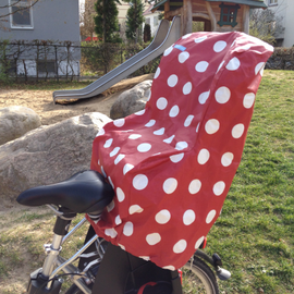 Regenschutz für Fahrradkindersitz von Windschnittich