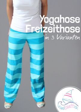 Yogahose Freizeithose von Windschnittich