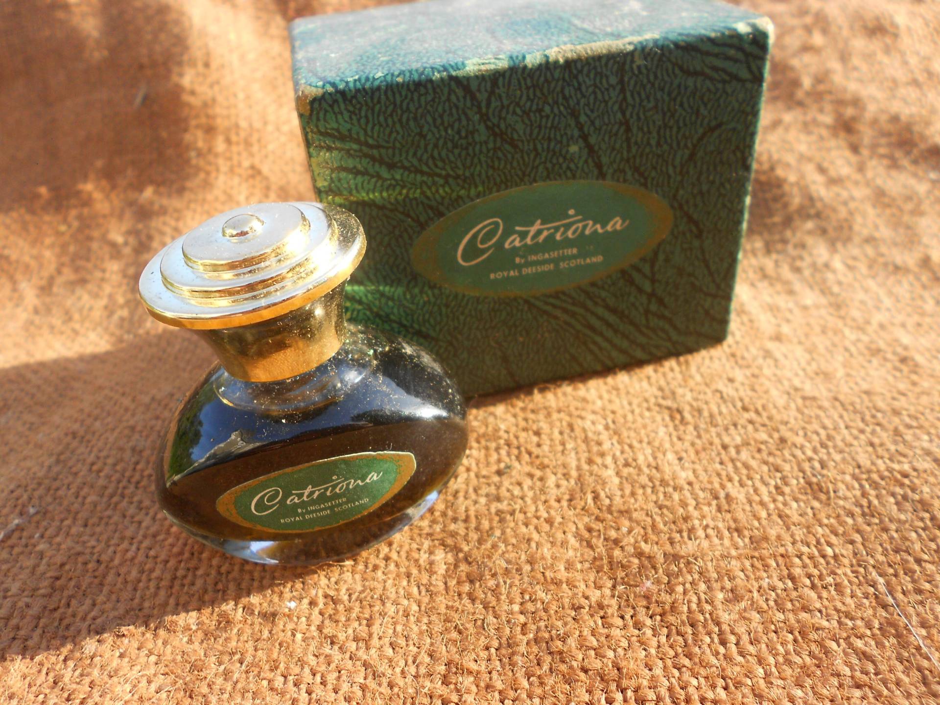 Parfum Catriona By Ingasetter Vintage Royal Deeside Schottland New Box Ungeöffnet 30Ml 1.0 Oz 1950Er Jahre von WindsorArts