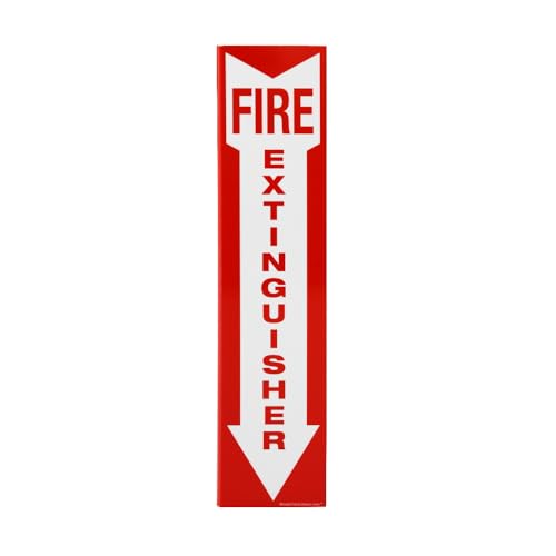Windy City Cabinet Feuerlöscher-Schild, großes Hinweisschild für Feuerlöscher-Schrank von Windy City Cabinet