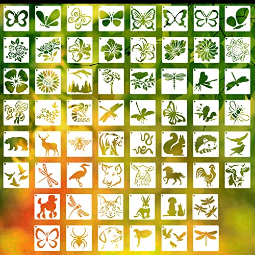 Winmany Schablonen-Vorlage zum Malen von Schmetterlingen Blumen Vogelzeichnungen wiederverwendbar Malerei Handwerk auf Holz Wand Heimdekoration Winmany Schablonen-Vorlage zum Malen von Schmetterlingen Blumen Vogelzeichnungen wiederverwendbar Malerei Handwerk auf Holz Wand Heimdekoration von Winmany