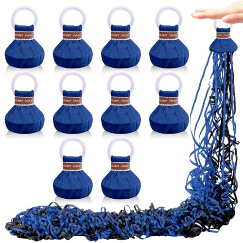 WinnerWhy 10 Stück Abschluss-Wurf-Luftschlangen, bunte Handwurf-Konfetti-Popper, keine Unordnung, Papierknallbonbons, romantische Konfetti-Luftschlangen für Hochzeit, Geburtstag, Abschlussfeier WinnerWhy 10 Stück Abschluss-Wurf-Luftschlangen, bunte Handwurf-Konfetti-Popper, keine Unordnung, Papierknallbonbons, romantische Konfetti-Luftschlangen für Hochzeit, Geburtstag, Abschlussfeier von WinnerWhy