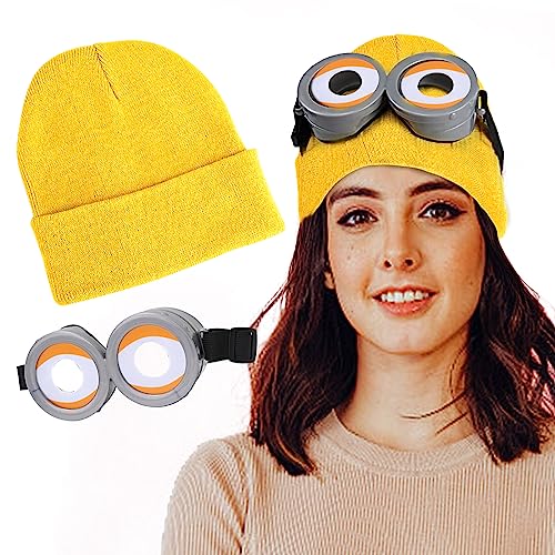 Personalisierte Minion Goggles Kostüm Despicable Me Glasses Goggles (Yellow 2) von Winric