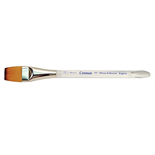 Winsor & Newton 5307125 Cotman Aquarell Synthetikhaar Pinsel - Serie 777 - Ein - Strich - Pinsel, kurzer Stiel mit exzellenter Sprungkraft, Farbtragekraft und Punktgenauigkeit - 25mm - 1" Winsor & Newton 5307125 Cotman Aquarell Synthetikhaar Pinsel - Serie 777 - Ein - Strich - Pinsel, kurzer Stiel mit exzellenter Sprungkraft, Farbtragekraft und Punktgenauigkeit - 25mm - 1" von Winsor & Newton