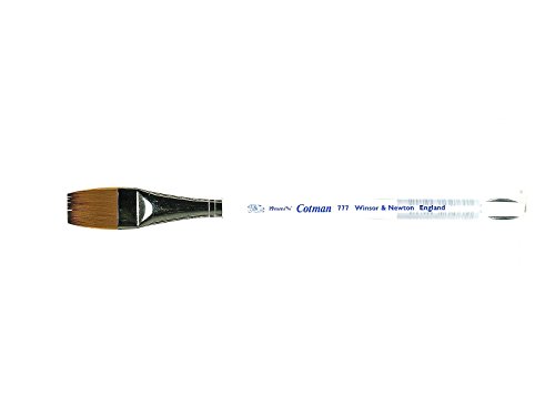 Winsor & Newton 5307119 Cotman Aquarell Synthetikhaar Pinsel - Serie 777 - Ein - Strich - Pinsel, kurzer Stiel mit exzellenter Sprungkraft, Farbtragekraft und Punktgenauigkeit - 19mm - 3/4" Winsor & Newton 5307119 Cotman Aquarell Synthetikhaar Pinsel - Serie 777 - Ein - Strich - Pinsel, kurzer Stiel mit exzellenter Sprungkraft, Farbtragekraft und Punktgenauigkeit - 19mm - 3/4" von Winsor & Newton