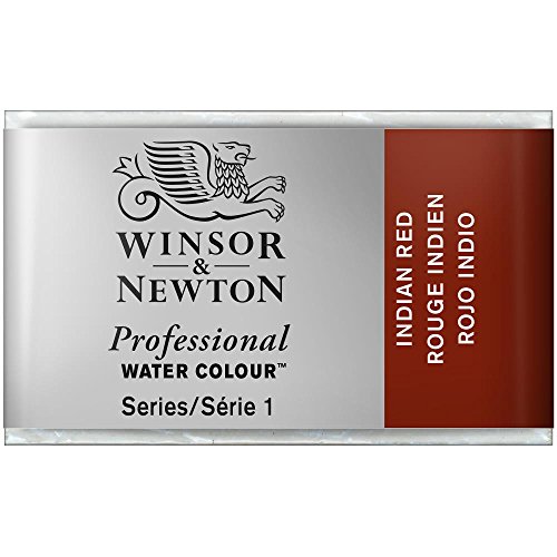 Winsor & Newton 0100317 Professional Aquarellfarbe, lebendige Wasserfarben in Künstlerqualität, hohe Farbbrillanz & Leuchtkraft, lichtecht, Archivqualität, ganzer Napf - Indischrot Winsor & Newton 0100317 Professional Aquarellfarbe, lebendige Wasserfarben in Künstlerqualität, hohe Farbbrillanz & Leuchtkraft, lichtecht, Archivqualität, ganzer Napf - Indischrot von Winsor & Newton