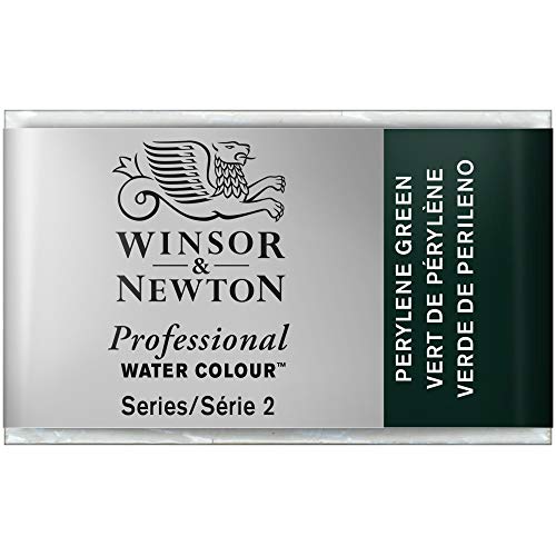 Winsor & Newton 0100460 Professional Aquarellfarbe, lebendige Wasserfarben in Künstlerqualität, hohe Farbbrillanz & Leuchtkraft, lichtecht, Archivqualität, ganzer Napf - Perylengrün Winsor & Newton 0100460 Professional Aquarellfarbe, lebendige Wasserfarben in Künstlerqualität, hohe Farbbrillanz & Leuchtkraft, lichtecht, Archivqualität, ganzer Napf - Perylengrün von Winsor & Newton