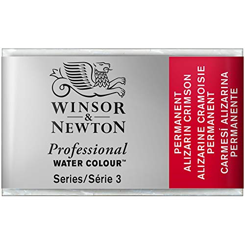 Winsor & Newton 0100466 Professional Aquarellfarbe, lebendige Wasserfarben in Künstlerqualität, hohe Farbbrillanz & Leuchtkraft, lichtecht, Archivqualität, ganzer Napf - Permanent Alizarinkarmesin Winsor & Newton 0100466 Professional Aquarellfarbe, lebendige Wasserfarben in Künstlerqualität, hohe Farbbrillanz & Leuchtkraft, lichtecht, Archivqualität, ganzer Napf - Permanent Alizarinkarmesin von Winsor & Newton