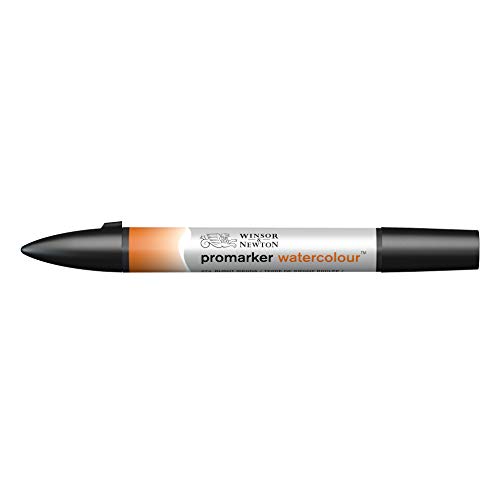 Winsor & Newton 0201074 Aquarellmarker - 2 Spitzen, Pinsel- und feiner Spitze, lichtecht, hochpigmentierte Aquarellfarben für Kalligrafie, Zeichnungen - Siena gebrannt Winsor & Newton 0201074 Aquarellmarker - 2 Spitzen, Pinsel- und feiner Spitze, lichtecht, hochpigmentierte Aquarellfarben für Kalligrafie, Zeichnungen - Siena gebrannt von Winsor & Newton