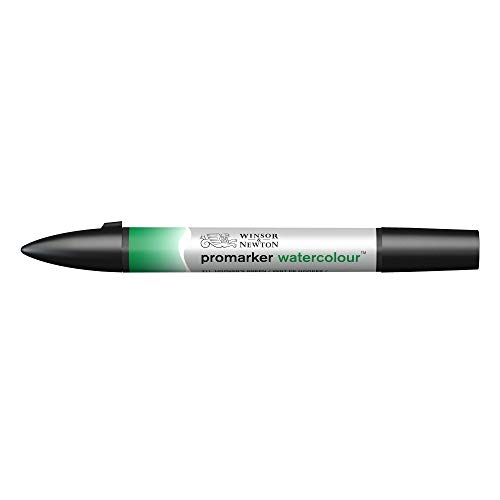 Winsor & Newton 0201311 Aquarellmarker - 2 Spitzen, Pinsel- und feiner Spitze, lichtecht, hochpigmentierte Aquarellfarben für Kalligrafie, Zeichnungen - Hooker's grün Winsor & Newton 0201311 Aquarellmarker - 2 Spitzen, Pinsel- und feiner Spitze, lichtecht, hochpigmentierte Aquarellfarben für Kalligrafie, Zeichnungen - Hooker's grün von Winsor & Newton