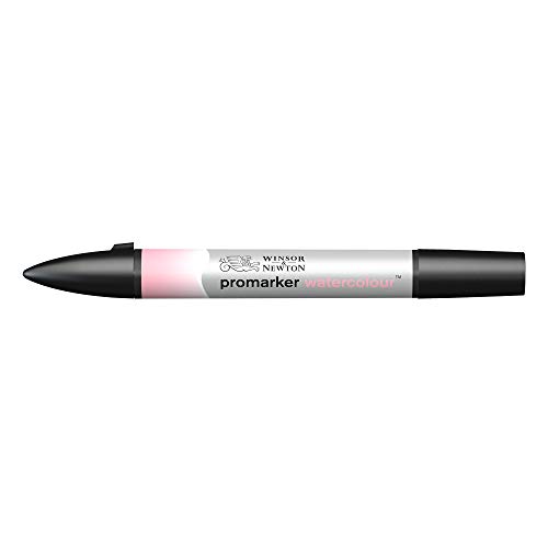Winsor & Newton 0201461 Aquarellmarker - 2 Spitzen, Pinsel- und feiner Spitze, lichtecht, hochpigmentierte Aquarellfarben für Kalligrafie, Zeichnungen - Hellrosa Winsor & Newton 0201461 Aquarellmarker - 2 Spitzen, Pinsel- und feiner Spitze, lichtecht, hochpigmentierte Aquarellfarben für Kalligrafie, Zeichnungen - Hellrosa von Winsor & Newton