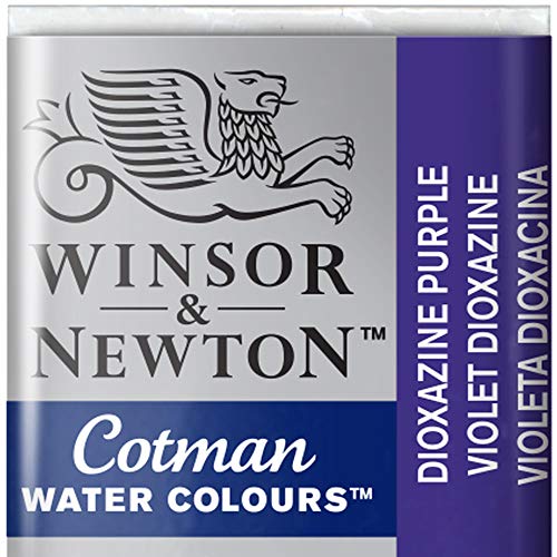 Winsor & Newton 0301231 Cotman Aquarellfarbe mit guter Transparenz, hervorragender Tönungsstärke und guten Maleigenschaften, Wasserfarbe im 1/2 Napf - Dioxazinviolett Winsor & Newton 0301231 Cotman Aquarellfarbe mit guter Transparenz, hervorragender Tönungsstärke und guten Maleigenschaften, Wasserfarbe im 1/2 Napf - Dioxazinviolett von Winsor & Newton