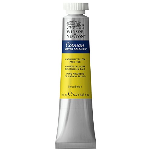 Winsor & Newton 0308119 Cotman Aquarellfarbe mit ausgezeichneter Transparenz, Farbkraft und Verarbeitungseigenschaften, Wasserfarbe 21ml Tube - Kadmiumgelb Hell Farbton Winsor & Newton 0308119 Cotman Aquarellfarbe mit ausgezeichneter Transparenz, Farbkraft und Verarbeitungseigenschaften, Wasserfarbe 21ml Tube - Kadmiumgelb Hell Farbton von Winsor & Newton