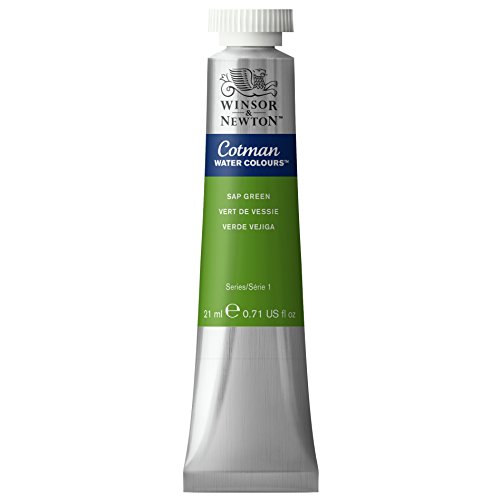 Winsor & Newton 0308599 Cotman Aquarellfarbe mit ausgezeichneter Transparenz, Farbkraft und Verarbeitungseigenschaften, Wasserfarbe 21ml Tube - Saftgrün Winsor & Newton 0308599 Cotman Aquarellfarbe mit ausgezeichneter Transparenz, Farbkraft und Verarbeitungseigenschaften, Wasserfarbe 21ml Tube - Saftgrün von Winsor & Newton