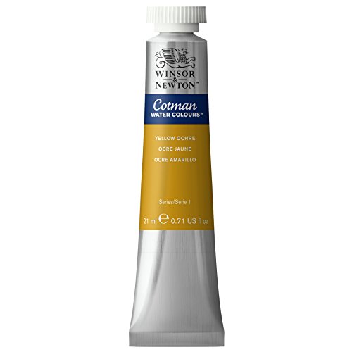 Winsor & Newton 0308744 Cotman Aquarellfarbe mit ausgezeichneter Transparenz, Farbkraft und Verarbeitungseigenschaften, Wasserfarbe 21ml Tube - Gelber Ocker Winsor & Newton 0308744 Cotman Aquarellfarbe mit ausgezeichneter Transparenz, Farbkraft und Verarbeitungseigenschaften, Wasserfarbe 21ml Tube - Gelber Ocker von Winsor & Newton