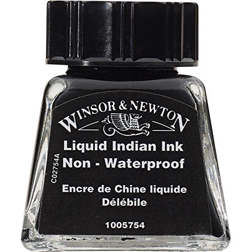 Winsor & Newton 1005754 Drawing Inks- Zeichentusche für Kalligraphen, Illustratoren, Grafikern, Künstler- wasserbeständige Farben, herrvorragender Transparenz, 14ml Flasche- Flüssige Indische Tusche Winsor & Newton 1005754 Drawing Inks- Zeichentusche für Kalligraphen, Illustratoren, Grafikern, Künstler- wasserbeständige Farben, herrvorragender Transparenz, 14ml Flasche- Flüssige Indische Tusche von Winsor & Newton