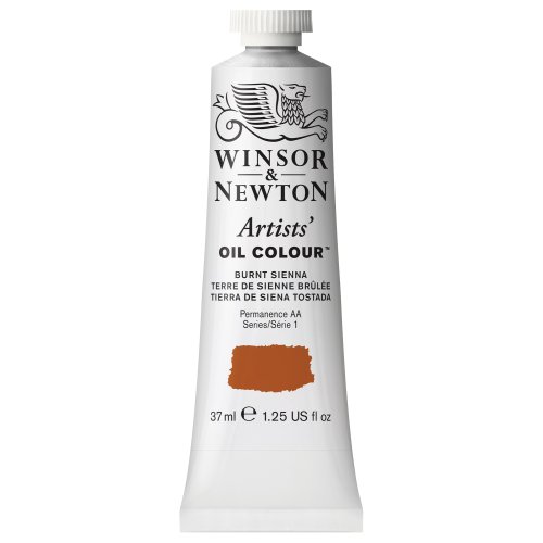 Winsor & Newton 1214074 Artists Ölfarbe - 37ml Tube, Künstler - Ölfarbe mit höchstmöglicher Pigmentierung, höchste Lichtechtheit - Siena gebrannt von Winsor & Newton