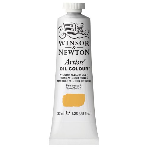 Winsor & Newton 1214731 Artists Ölfarbe - 37ml Tube, Künstler - Ölfarbe mit höchstmöglicher Pigmentierung, höchste Lichtechtheit - Winsorgelb Dunkel Winsor & Newton 1214731 Artists Ölfarbe - 37ml Tube, Künstler - Ölfarbe mit höchstmöglicher Pigmentierung, höchste Lichtechtheit - Winsorgelb Dunkel von Winsor & Newton