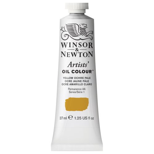 Winsor & Newton 1214746 Artists Ölfarbe - 37ml Tube, Künstler - Ölfarbe mit höchstmöglicher Pigmentierung, höchste Lichtechtheit - Gelber Ocker Blass von Winsor & Newton