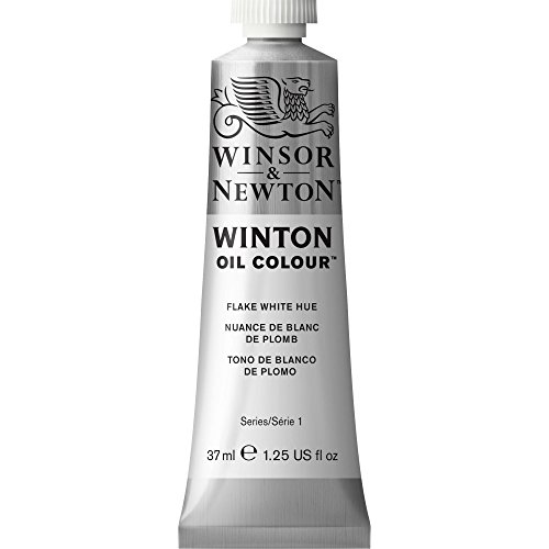 Winsor & Newton 1414242 Winton, feine hochwertige Ölfarbe - 37ml Tube mit gleichmäßiger Konsistenz, Lichtbeständig, hohe Deckkraft, Reich an Farbpigmenten - Blei Weiß Farbton von Winsor & Newton