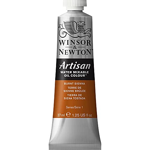 Winsor & Newton 1514074 Artisan wassermischbare Ölfarbe, hohe Pigmentkonzentration, gute Deckkraft & Lichtechtheit - 37ml Tube, Siena gebrannt von Winsor & Newton