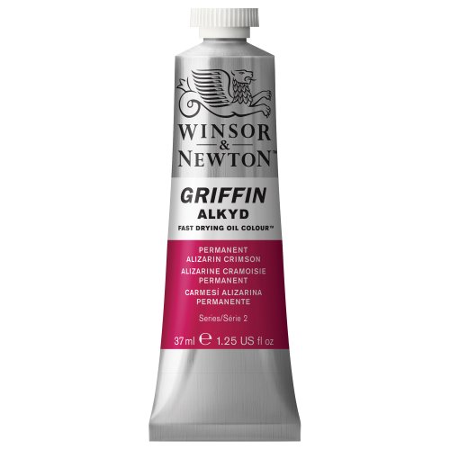 Winsor & Newton 1914217 Griffin Alkyd schnell trocknende Ölfarbe 37ml Tube, hergestellt aus hochwertigen Pigmenten, Lichtecht - Davys Grau von Winsor & Newton