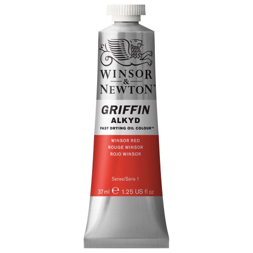 Winsor & Newton 1914263 Griffin Alkyd schnell trocknende Ölfarbe 37ml Tube, hergestellt aus hochwertigen Pigmenten, Lichtecht - Französisch Ultramarin von Winsor & Newton