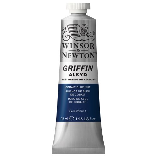 Winsor & Newton 1914744 Griffin Alkyd schnell trocknende Ölfarbe 37ml Tube, hergestellt aus hochwertigen Pigmenten, Lichtecht - Gelber Ocker von Winsor & Newton