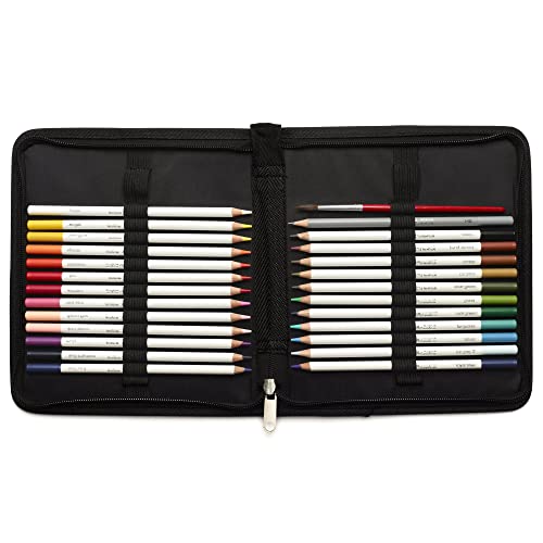 Winsor & Newton 2090005 26-teiliges Geschenkset zum Skizzieren, Illustieren, Zeichnen für Künstler mit 24 Aquarellstiften 1 Skizzenstift in HB und 1 Pinsel Winsor & Newton 2090005 26-teiliges Geschenkset zum Skizzieren, Illustieren, Zeichnen für Künstler mit 24 Aquarellstiften 1 Skizzenstift in HB und 1 Pinsel von Winsor & Newton