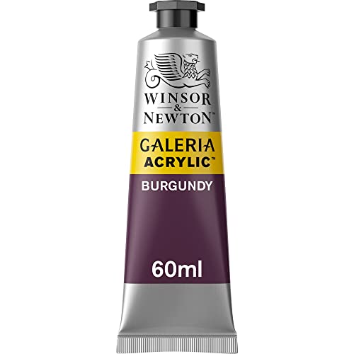 Winsor & Newton 2120075 Galeria Acrylfarbe, hohe Pigmentierung, lichtecht, buttrige Konsistenz, 60 ml Tube - Burgunderrot Winsor & Newton 2120075 Galeria Acrylfarbe, hohe Pigmentierung, lichtecht, buttrige Konsistenz, 60 ml Tube - Burgunderrot von Winsor & Newton