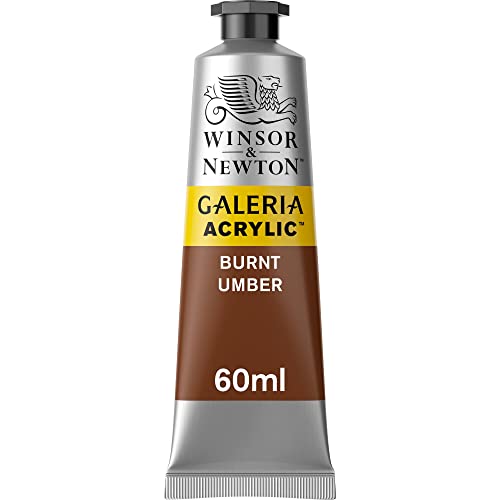 Winsor & Newton 2120076 Galeria Acrylfarbe, hohe Pigmentierung, lichtecht, buttrige Konsistenz, 60 ml Tube - Umbra Gebrannt Winsor & Newton 2120076 Galeria Acrylfarbe, hohe Pigmentierung, lichtecht, buttrige Konsistenz, 60 ml Tube - Umbra Gebrannt von Winsor & Newton