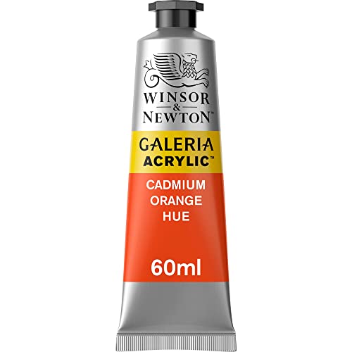 Winsor & Newton 2120090 Galeria Acrylfarbe, hohe Pigmentierung, lichtecht, buttrige Konsistenz, 60 ml Tube - Kadmiumorange Winsor & Newton 2120090 Galeria Acrylfarbe, hohe Pigmentierung, lichtecht, buttrige Konsistenz, 60 ml Tube - Kadmiumorange von Winsor & Newton