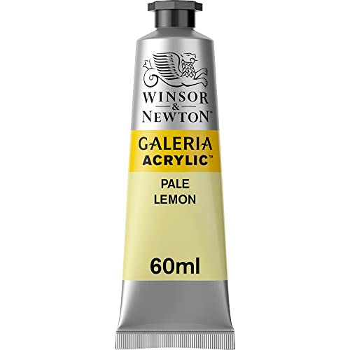 Winsor & Newton 2120434 Galeria Acrylfarbe, hohe Pigmentierung, lichtecht, buttrige Konsistenz, 60 ml Tube - Zitronengelb Blass Winsor & Newton 2120434 Galeria Acrylfarbe, hohe Pigmentierung, lichtecht, buttrige Konsistenz, 60 ml Tube - Zitronengelb Blass von Winsor & Newton
