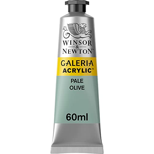 Winsor & Newton 2120435 Galeria Acrylfarbe, hohe Pigmentierung, lichtecht, buttrige Konsistenz, 60 ml Tube - Olivgrün Blass Winsor & Newton 2120435 Galeria Acrylfarbe, hohe Pigmentierung, lichtecht, buttrige Konsistenz, 60 ml Tube - Olivgrün Blass von Winsor & Newton
