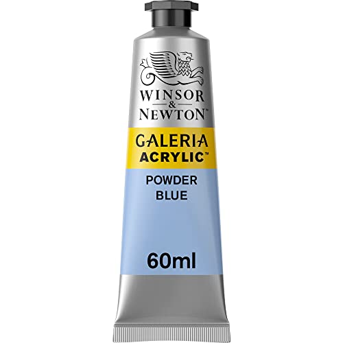 Winsor & Newton 2120446 Galeria Acrylfarbe, hohe Pigmentierung, lichtecht, buttrige Konsistenz, 60 ml Tube - Puderblau Winsor & Newton 2120446 Galeria Acrylfarbe, hohe Pigmentierung, lichtecht, buttrige Konsistenz, 60 ml Tube - Puderblau von Winsor & Newton