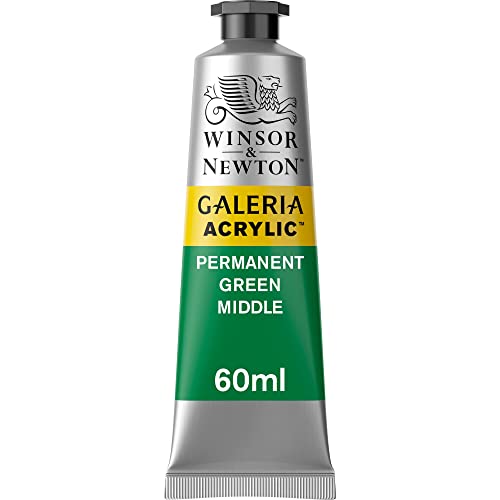 Winsor & Newton 2120484 Galeria Acrylfarbe, hohe Pigmentierung, lichtecht, buttrige Konsistenz, 60 ml Tube - Permanentgrün Mittel Winsor & Newton 2120484 Galeria Acrylfarbe, hohe Pigmentierung, lichtecht, buttrige Konsistenz, 60 ml Tube - Permanentgrün Mittel von Winsor & Newton