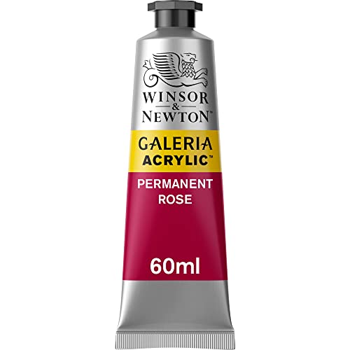 Winsor & Newton 2120502 Galeria Acrylfarbe, hohe Pigmentierung, lichtecht, buttrige Konsistenz, 60 ml Tube - Permanentrosa Winsor & Newton 2120502 Galeria Acrylfarbe, hohe Pigmentierung, lichtecht, buttrige Konsistenz, 60 ml Tube - Permanentrosa von Winsor & Newton