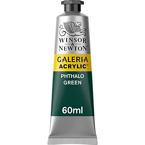 Winsor & Newton 2120522 Galeria Acrylfarbe, hohe Pigmentierung, lichtecht, buttrige Konsistenz, 60 ml Tube - Phthalogrün Winsor & Newton 2120522 Galeria Acrylfarbe, hohe Pigmentierung, lichtecht, buttrige Konsistenz, 60 ml Tube - Phthalogrün von Winsor & Newton
