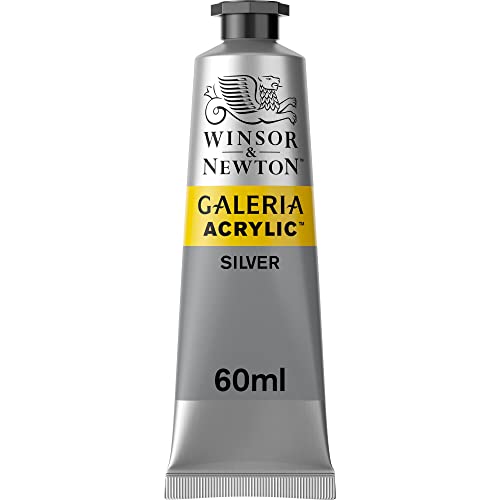 Winsor & Newton 2120617 Galeria Acrylfarbe, hohe Pigmentierung, lichtecht, buttrige Konsistenz, 60 ml Tube - Silber Winsor & Newton 2120617 Galeria Acrylfarbe, hohe Pigmentierung, lichtecht, buttrige Konsistenz, 60 ml Tube - Silber von Winsor & Newton