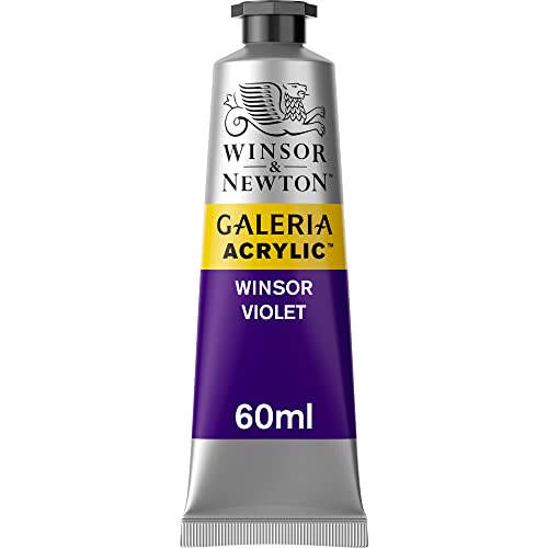 Winsor & Newton 2120728 Galeria Acrylfarbe, hohe Pigmentierung, lichtecht, buttrige Konsistenz, 60 ml Tube - Winsorviolett Winsor & Newton 2120728 Galeria Acrylfarbe, hohe Pigmentierung, lichtecht, buttrige Konsistenz, 60 ml Tube - Winsorviolett von Winsor & Newton