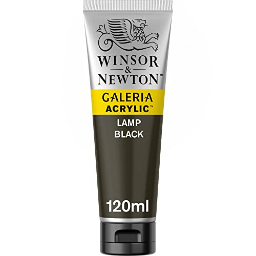 Winsor & Newton 2131337 Galeria Acrylfarbe, hohe Pigmentierung, lichtecht, buttrige Konsistenz, 120ml Tube, lampenschwarz Winsor & Newton 2131337 Galeria Acrylfarbe, hohe Pigmentierung, lichtecht, buttrige Konsistenz, 120ml Tube, lampenschwarz von Winsor & Newton