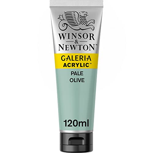 Winsor & Newton 2131435 Galeria Acrylfarbe, hohe Pigmentierung, lichtecht, buttrige Konsistenz, 120 ml Tube - Olivgrün Hell Winsor & Newton 2131435 Galeria Acrylfarbe, hohe Pigmentierung, lichtecht, buttrige Konsistenz, 120 ml Tube - Olivgrün Hell von Winsor & Newton