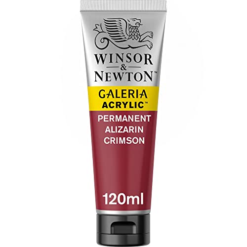 Winsor & Newton 2131466 Galeria Acrylfarbe, hohe Pigmentierung, lichtecht, buttrige Konsistenz, 120 ml Tube - Permanent Alizarinkarmesin Winsor & Newton 2131466 Galeria Acrylfarbe, hohe Pigmentierung, lichtecht, buttrige Konsistenz, 120 ml Tube - Permanent Alizarinkarmesin von Winsor & Newton