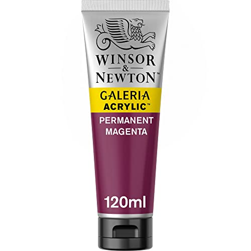 Winsor & Newton 2131488 Galeria Acrylfarbe, hohe Pigmentierung, lichtecht, buttrige Konsistenz, 120 ml Tube - Permanentmagenta Winsor & Newton 2131488 Galeria Acrylfarbe, hohe Pigmentierung, lichtecht, buttrige Konsistenz, 120 ml Tube - Permanentmagenta von Winsor & Newton
