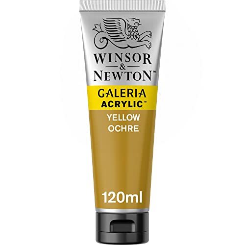 Winsor & Newton 2131744 Galeria Acrylfarbe, hohe Pigmentierung, lichtecht, buttrige Konsistenz, 120ml Tube, gelber ocker Winsor & Newton 2131744 Galeria Acrylfarbe, hohe Pigmentierung, lichtecht, buttrige Konsistenz, 120ml Tube, gelber ocker von Winsor & Newton