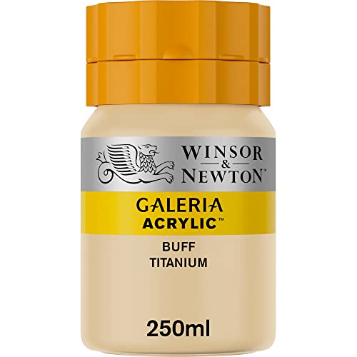 Winsor & Newton 2137060 Galeria Acrylfarbe, hohe Pigmentierung, lichtecht, buttrige Konsistenz, 250 ml Tube - Gelbliches Titan Winsor & Newton 2137060 Galeria Acrylfarbe, hohe Pigmentierung, lichtecht, buttrige Konsistenz, 250 ml Tube - Gelbliches Titan von Winsor & Newton