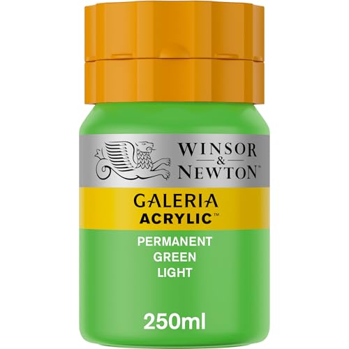 Winsor & Newton 2137483 Galeria Acrylfarbe, hohe Pigmentierung, lichtecht, buttrige Konsistenz, 250 ml Tube - Permanentgrün Hell Winsor & Newton 2137483 Galeria Acrylfarbe, hohe Pigmentierung, lichtecht, buttrige Konsistenz, 250 ml Tube - Permanentgrün Hell von Winsor & Newton