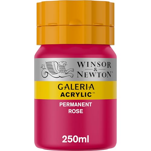 Winsor & Newton 2137502 Galeria Acrylfarbe, hohe Pigmentierung, lichtecht, buttrige Konsistenz, 250 ml Tube - Permanentrosa Winsor & Newton 2137502 Galeria Acrylfarbe, hohe Pigmentierung, lichtecht, buttrige Konsistenz, 250 ml Tube - Permanentrosa von Winsor & Newton