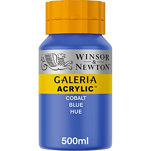 Winsor & Newton 2150179 Galeria Acrylfarbe, hohe Pigmentierung, lichtecht, buttrige Konsistenz, 500 ml Topf - Kobaltblau Winsor & Newton 2150179 Galeria Acrylfarbe, hohe Pigmentierung, lichtecht, buttrige Konsistenz, 500 ml Topf - Kobaltblau von Winsor & Newton